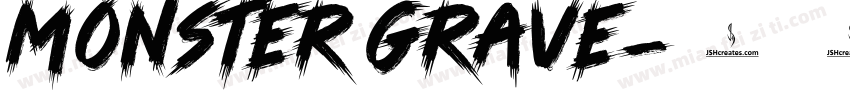 Monster Grave字体转换